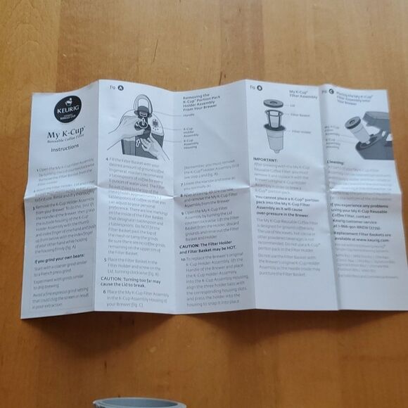 KEURIG HOT MY K CUP REUSABLE COFFEE FILTER - Picture 4 of 6